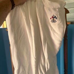 ralph karen size medium Pair Of Sweet Paints White With String Tightner